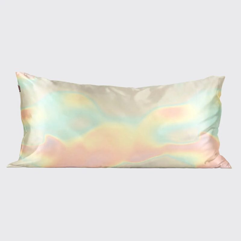 60787 Sleep satin king Pillowcase aura