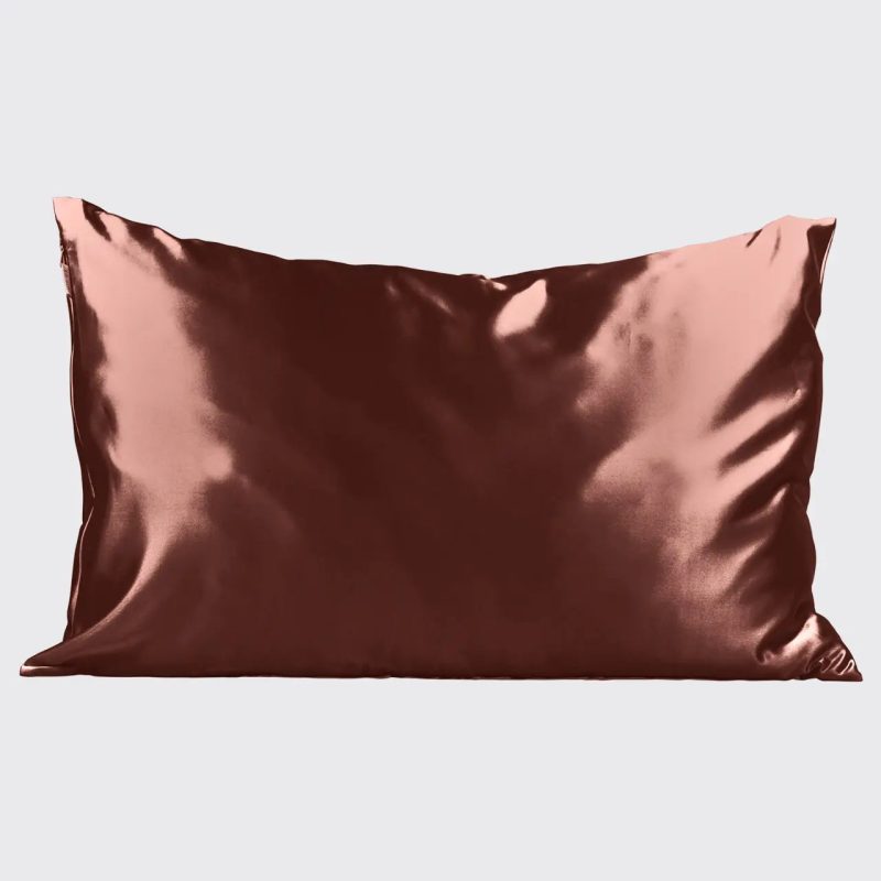 62293 StandardSatinPillowcase Sleep Chocolate 3