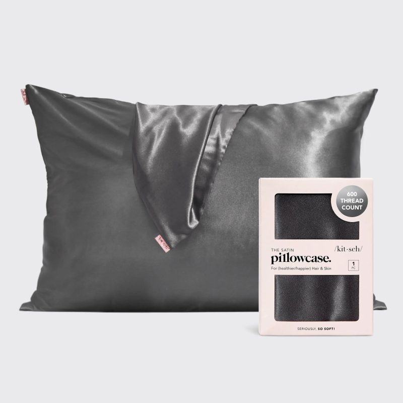 6332 StandardSatinPillowcase Sleep Charcoal hero 300dpi