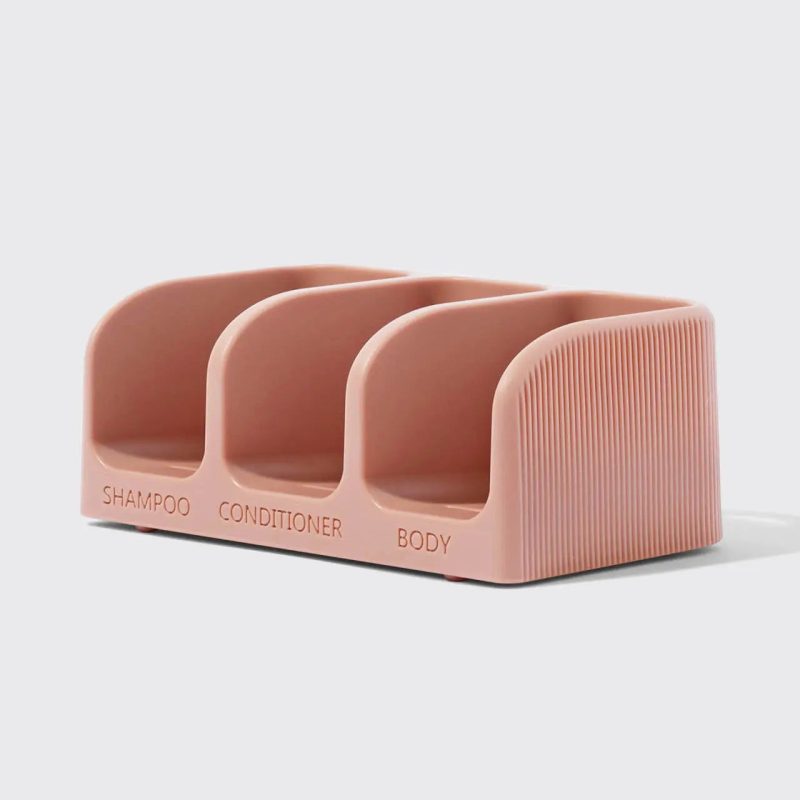 63832 SelfDrainingSoapDish BottleFreeBeauty Terracotta 3