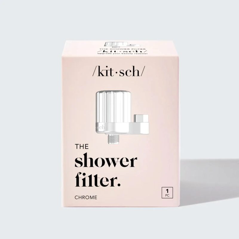 64396 ShowerFilterAttachment BottleFreeBeauty Chrome pkg