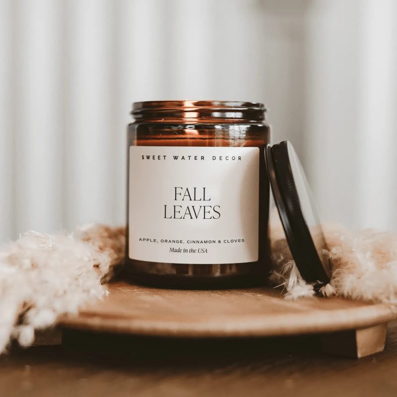 C101A FALL LEAVES SOY FALL CANDLE 341867