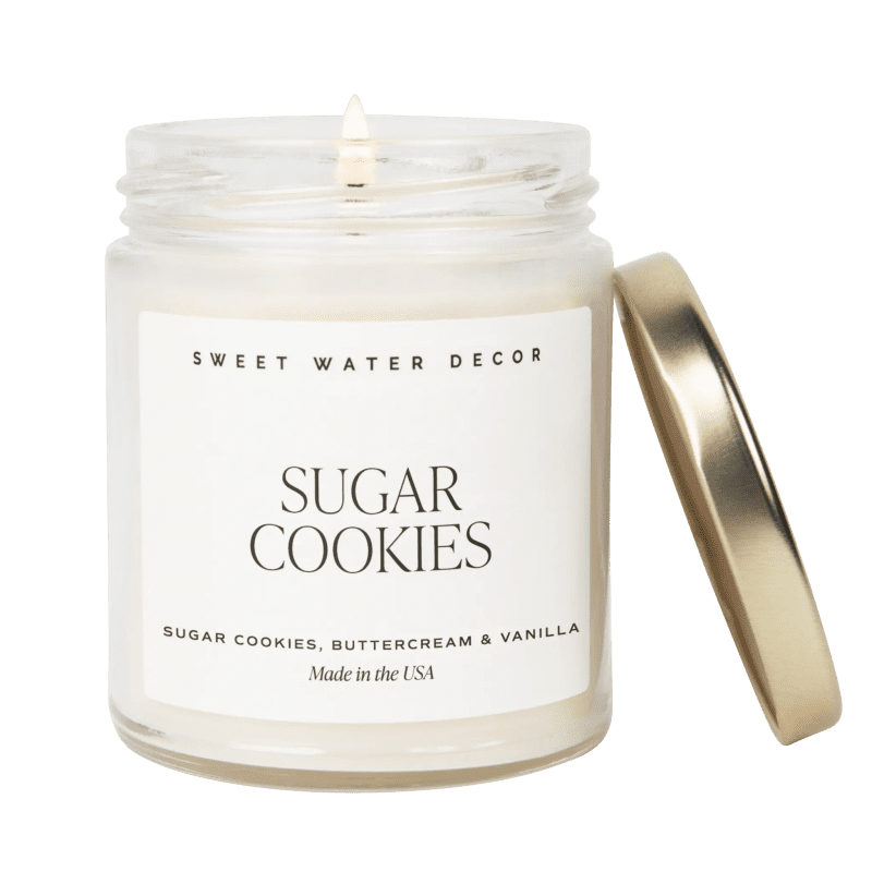 C115 SUGAR COOKIES 2023 CLEAR CANDLE SWEET WATER DECOR WB 920698