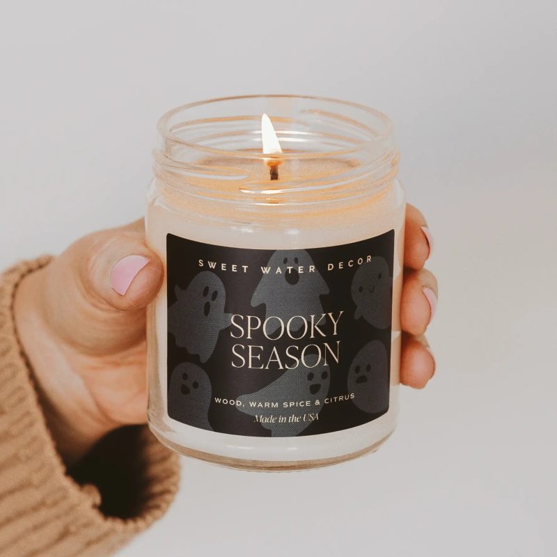 CJ115 SPOOKY SEASON NON TOXIC CANDLE2 2 310355