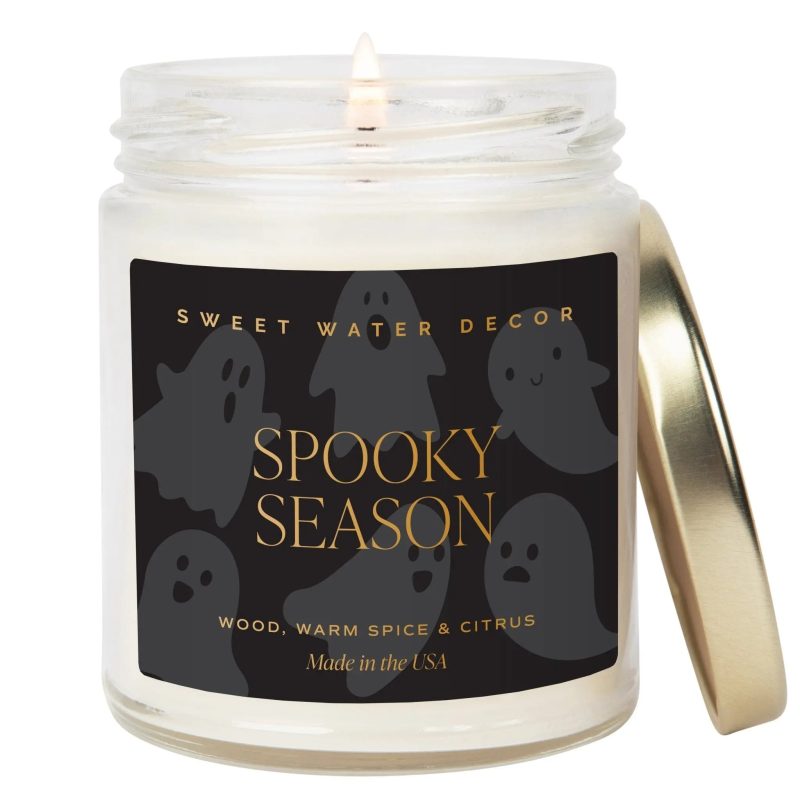 CJ115 SPOOKY SEASON PATTERN CANDLE SWD 2024 WB 459518