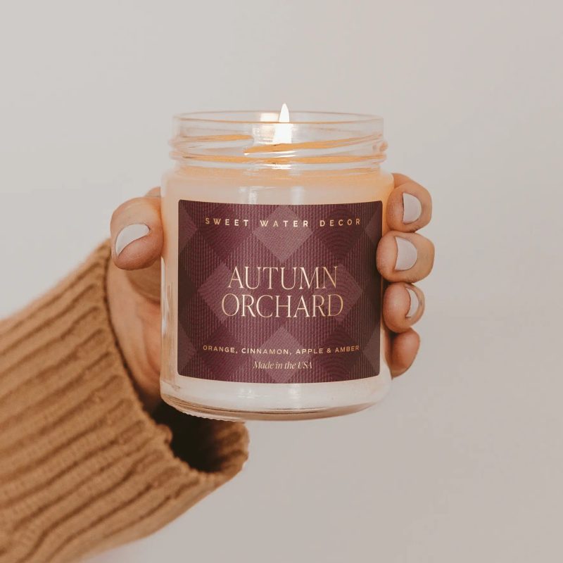 CJ116 AUTUMN ORCHARD NON TOXIC CANDLE 2 613413