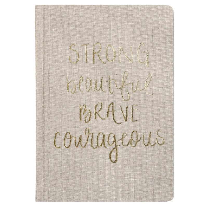 NB015 Strong Beautiful Brace Courageous NOTEBOOK SWEET WATER DECOR 2024 266760