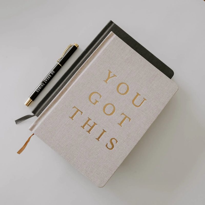 NB019 YOU GOT THIS TAN GOLD NOTEBOOKS MARCH 2022 SWEET WATER DECOR 2