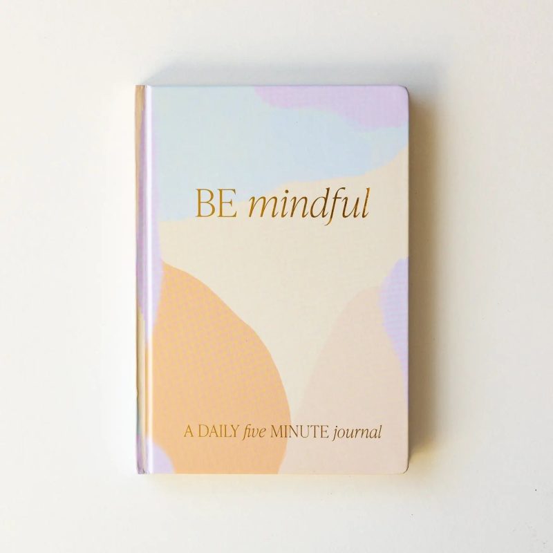 NB027 BE MINDFUL JOURNAL HOT METAL STUDIO DEC 2023 SWEET WATER DECOR 5