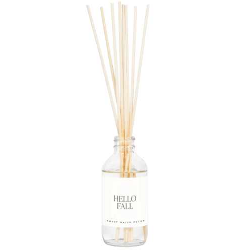 R117C HELLO FALL CLEAR REED DIFFUSER BOX WB SOONA MAY 2023 SWEET WATER DECOR 2 976407