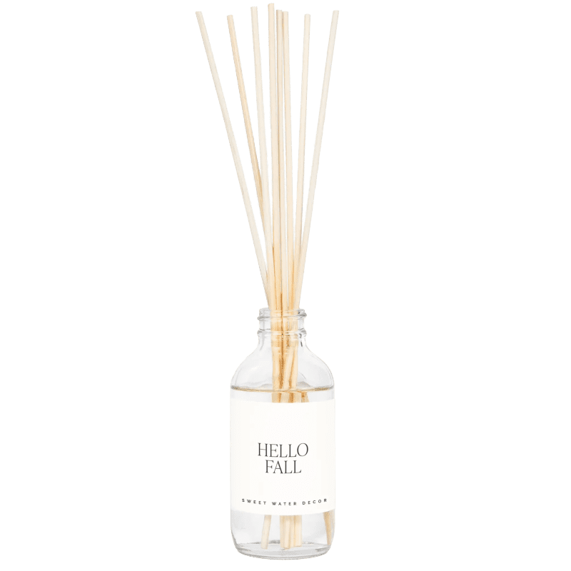 R117C HELLO FALL CLEAR REED DIFFUSER BOX WB SOONA MAY 2023 SWEET WATER DECOR 2 976407