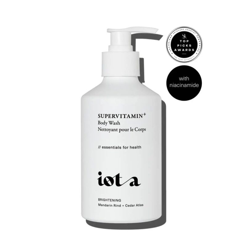 iota supervitamin brightening body wash