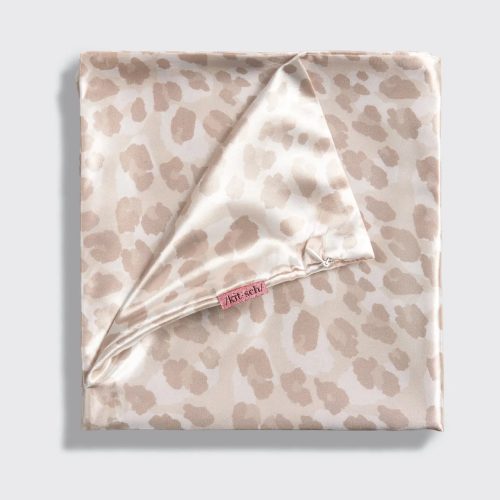 king satin pillow case leopard