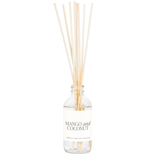 mango and coconut reed diffuser