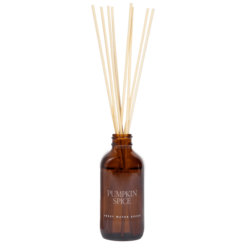 pumpkin spice reed diffuser amber